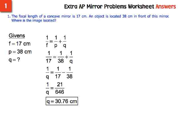 AP Extra Mirror Probs Answers.004-002